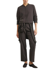 Leichte Jacke mit Rundhals