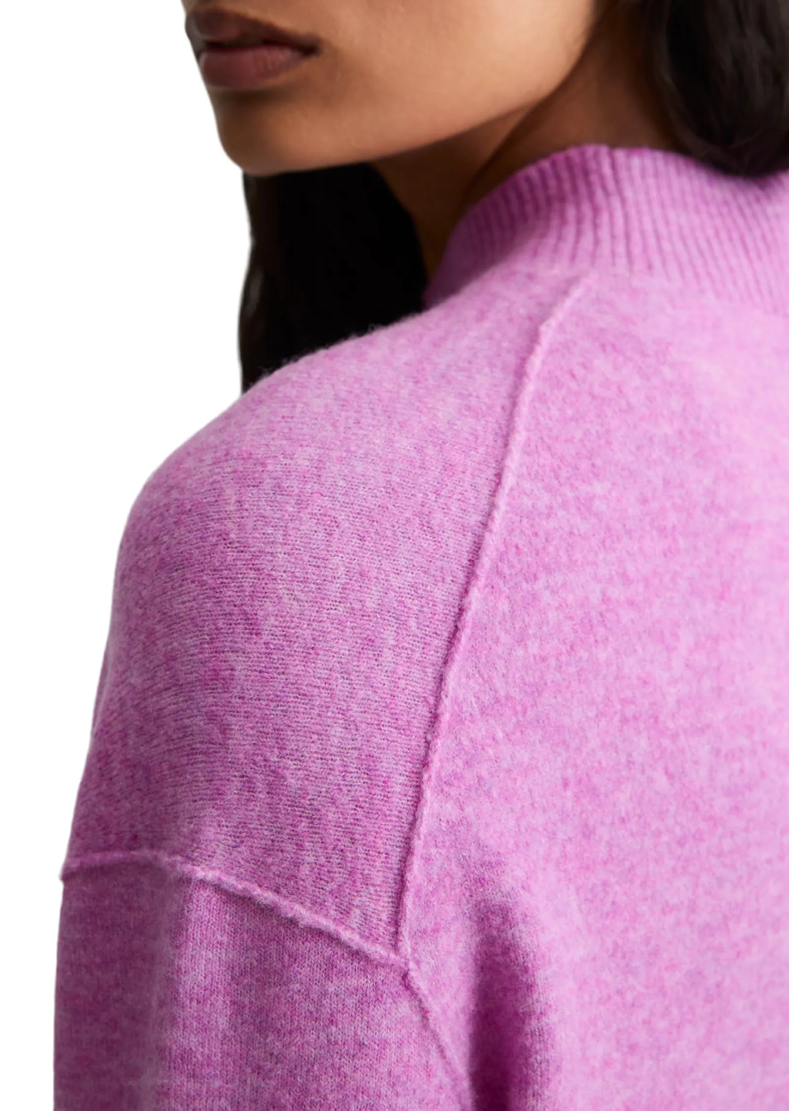 Strickpullover aus Schurwollmix