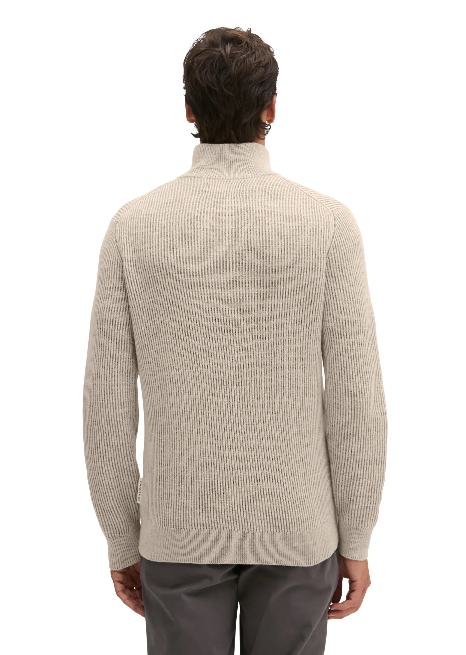 Strickpullover mit Troyer-Kragen Regular Fit
