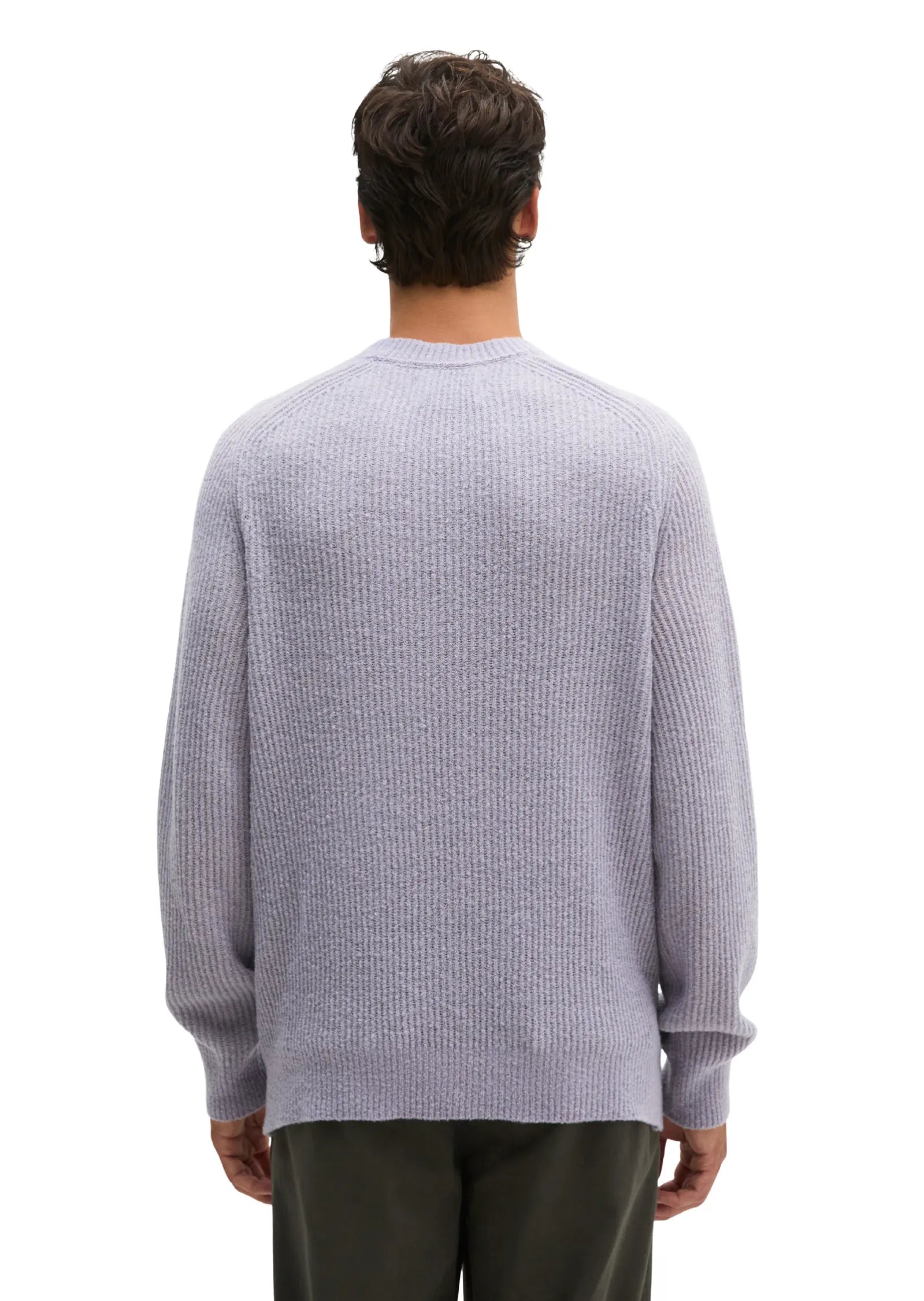 Strickpullover aus Schurwollmix