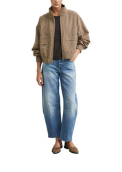 Blouson mit Stehkragen