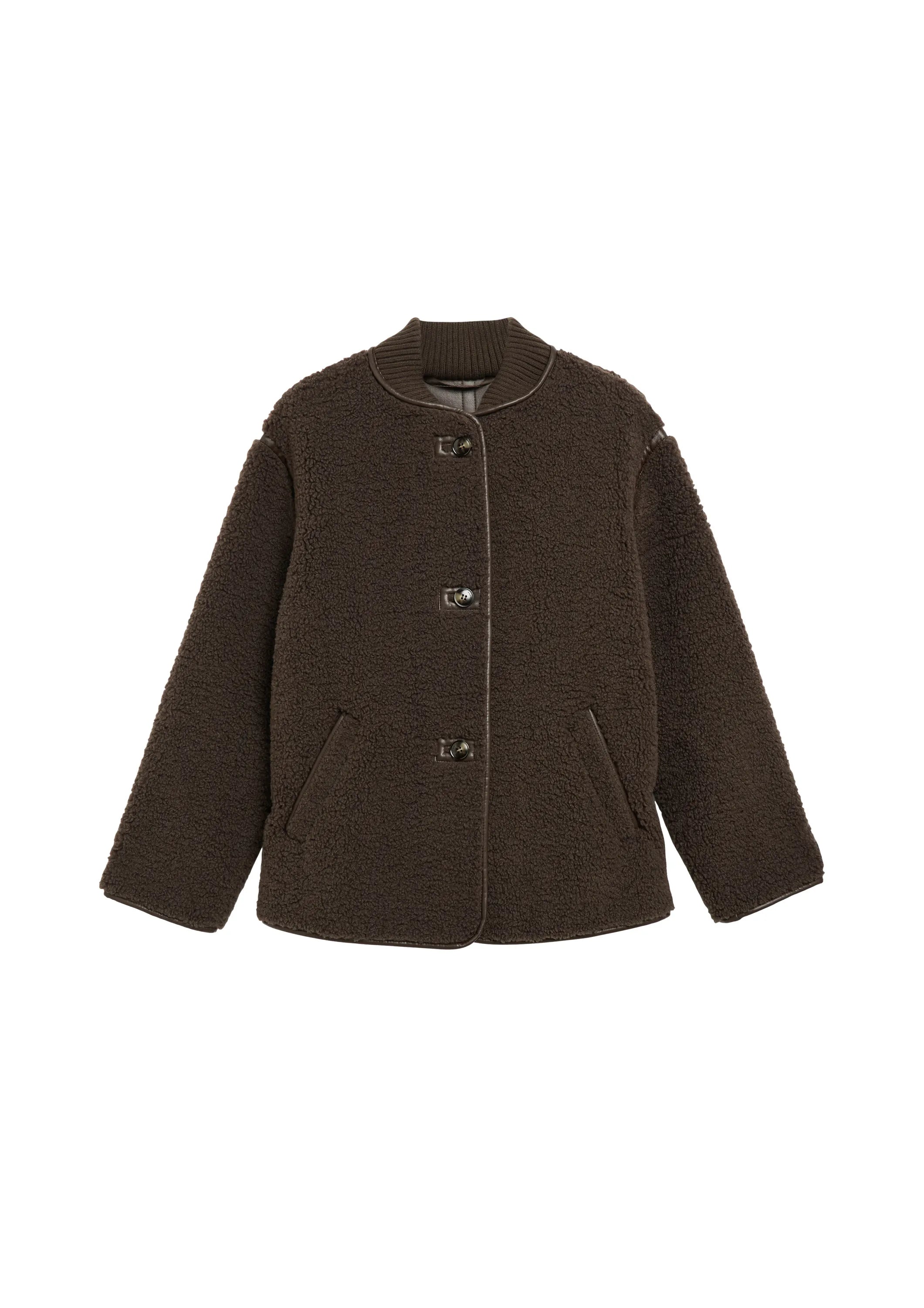 Teddy-Fleecejacke
