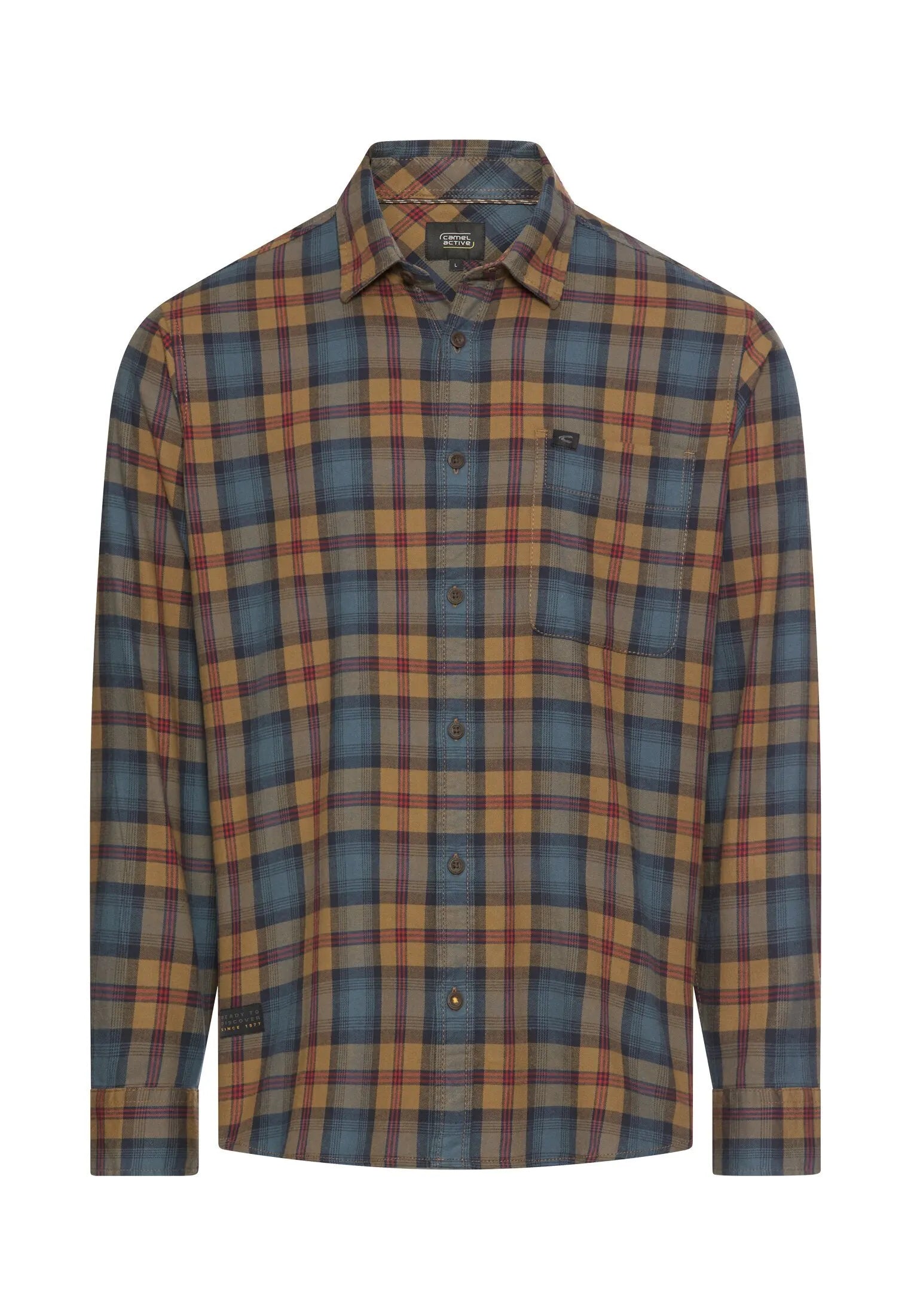 Flanellhemd Regular Fit