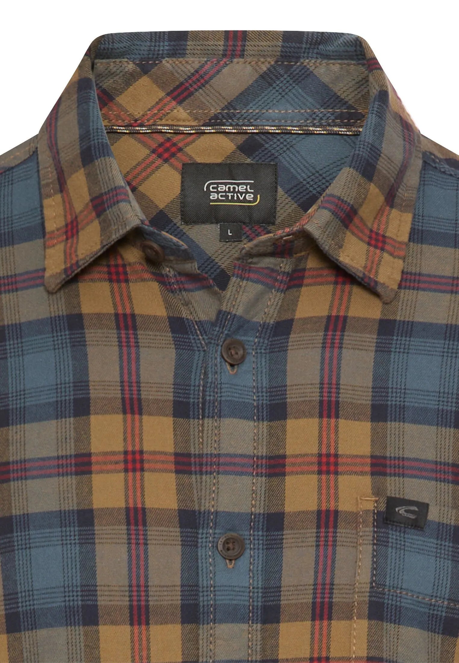 Flanellhemd Regular Fit