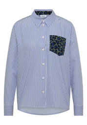 Bluse aus Baumwollmix