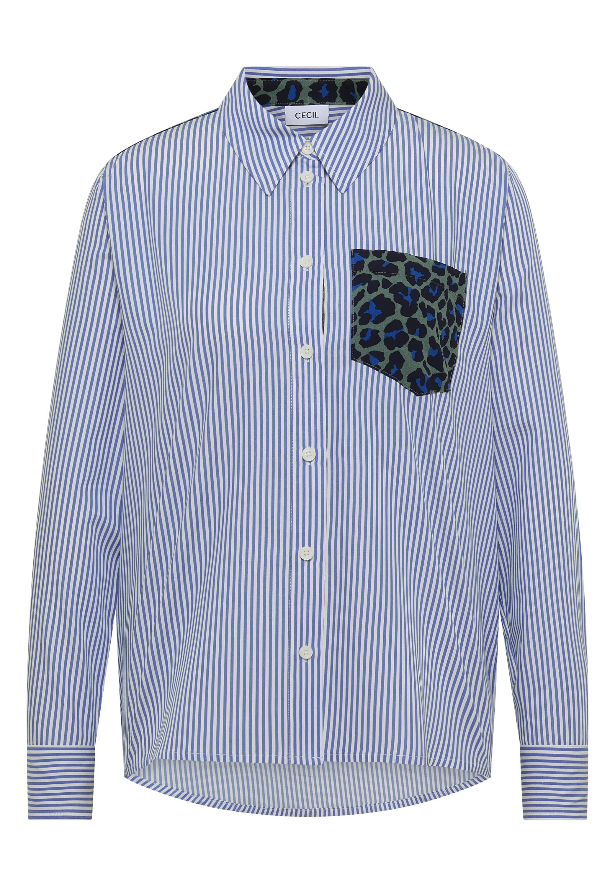 Bluse aus Baumwollmix