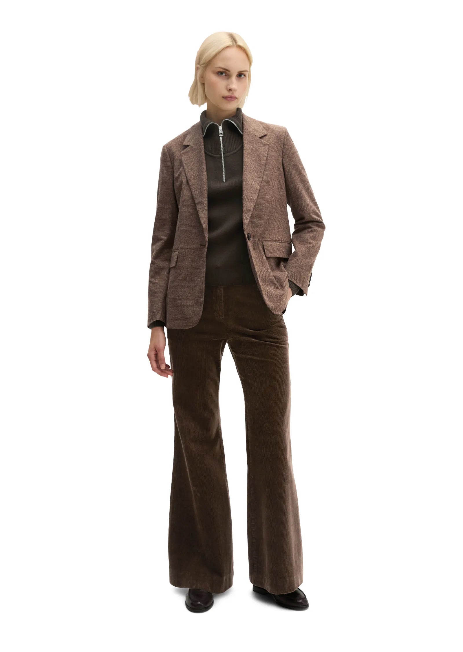 Glencheck-Blazer Regular Fit
