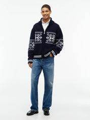 Strickjacke aus Wollmix