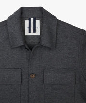 Overshirt aus Wollmix