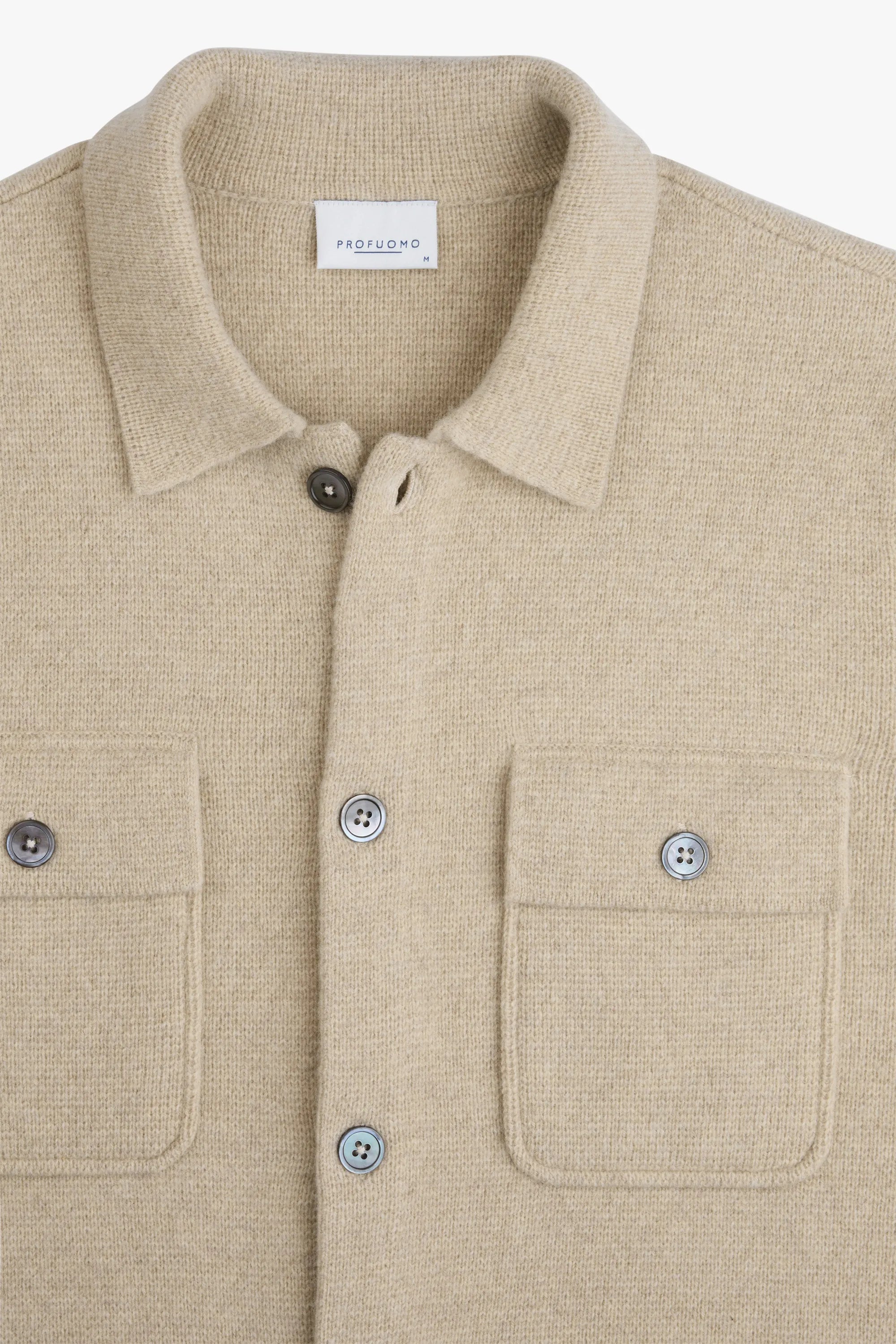 Overshirt aus Wolle