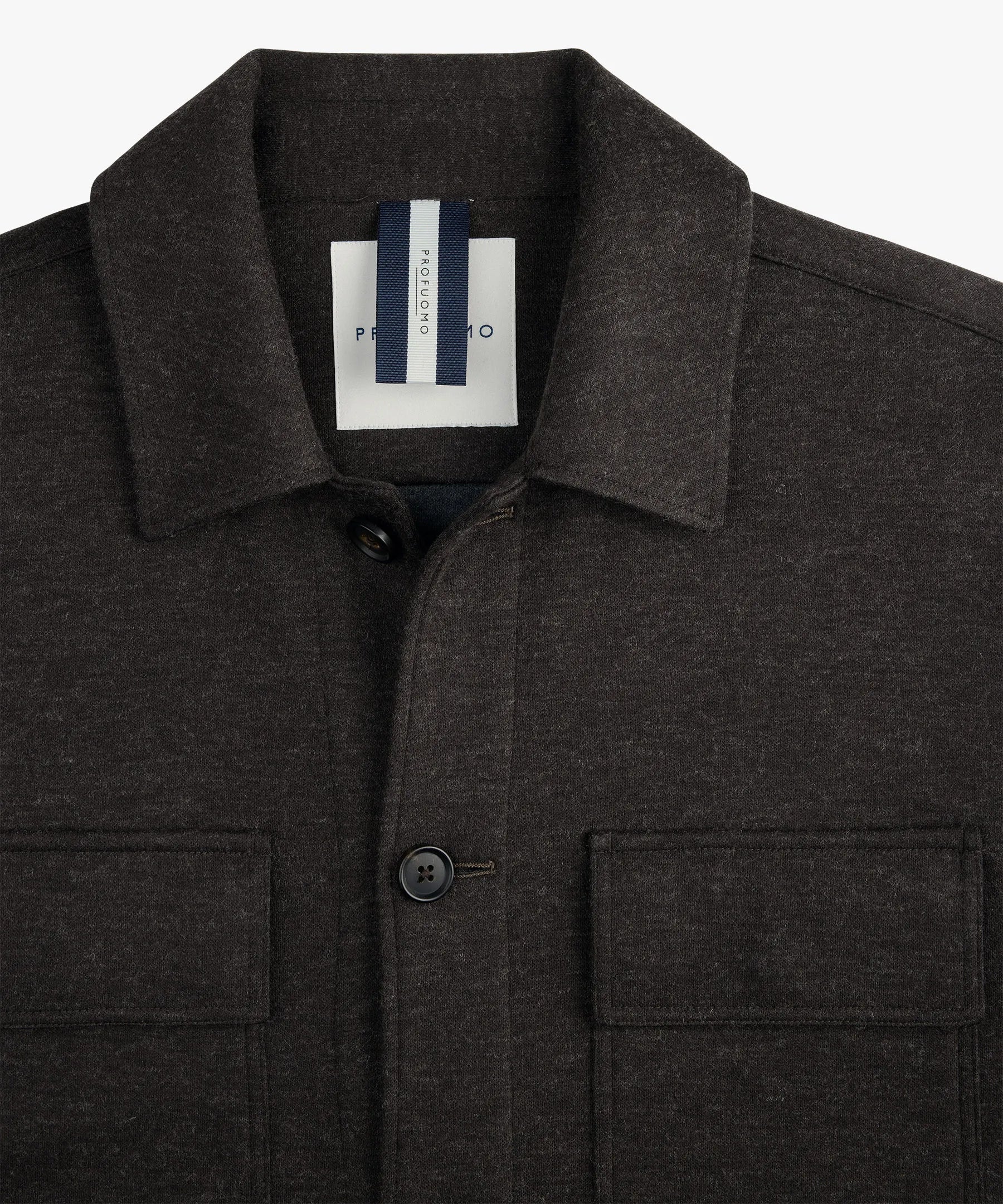 Overshirt aus Wollmix