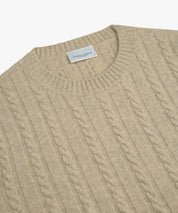 Strickpullover aus Wolle