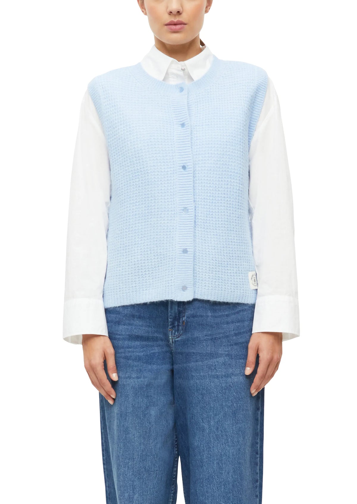 Strickjacke Regular Fit
