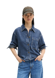 Jeansbluse Regular Fit