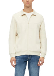 Sweatshirtjacke aus Baumwollmix