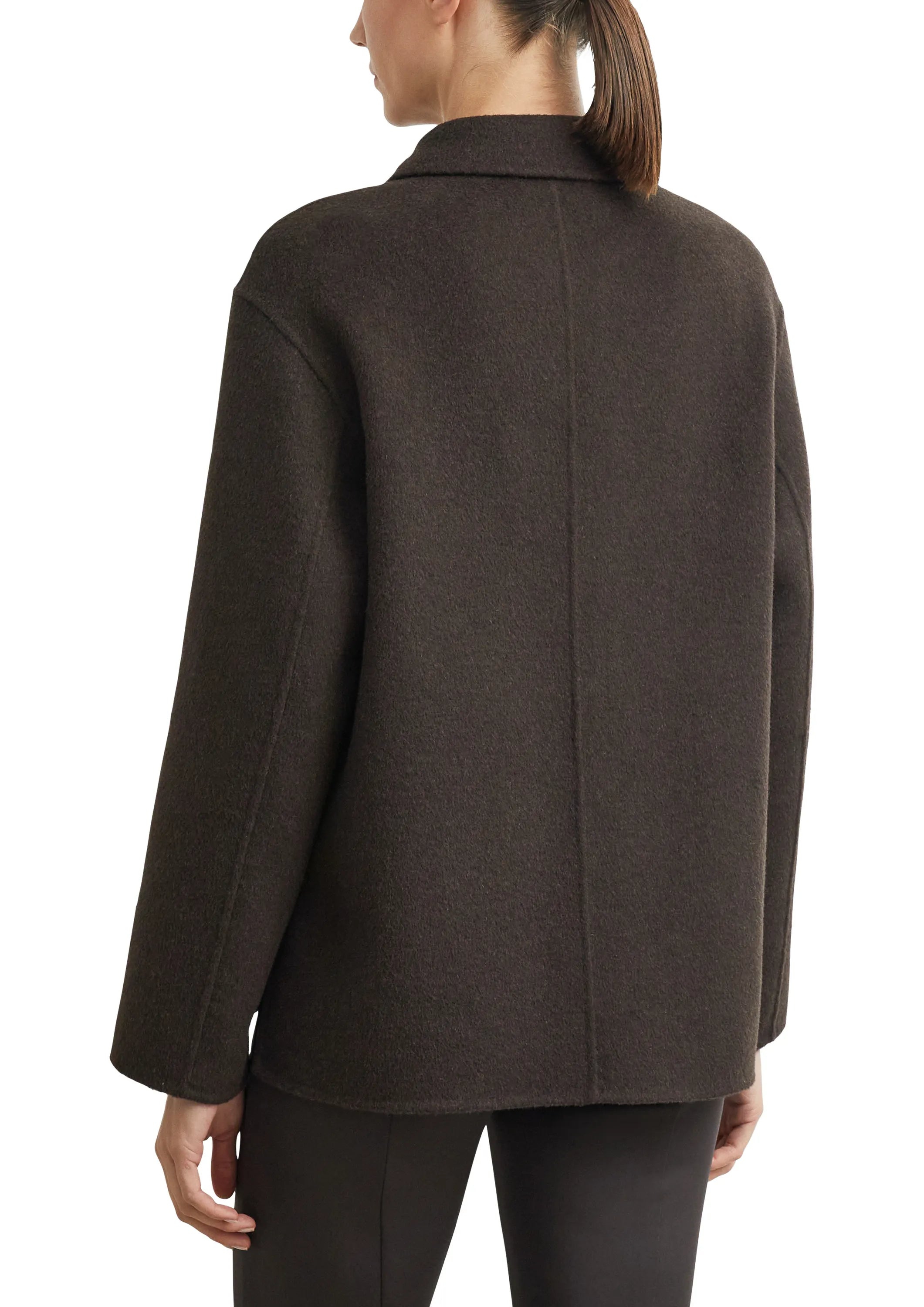 Jacke aus Wollmix