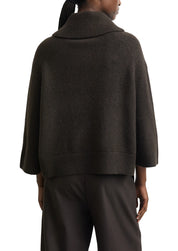 Strickpullover mit Rollkragen