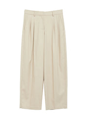 Bundfaltenhose Wide Leg