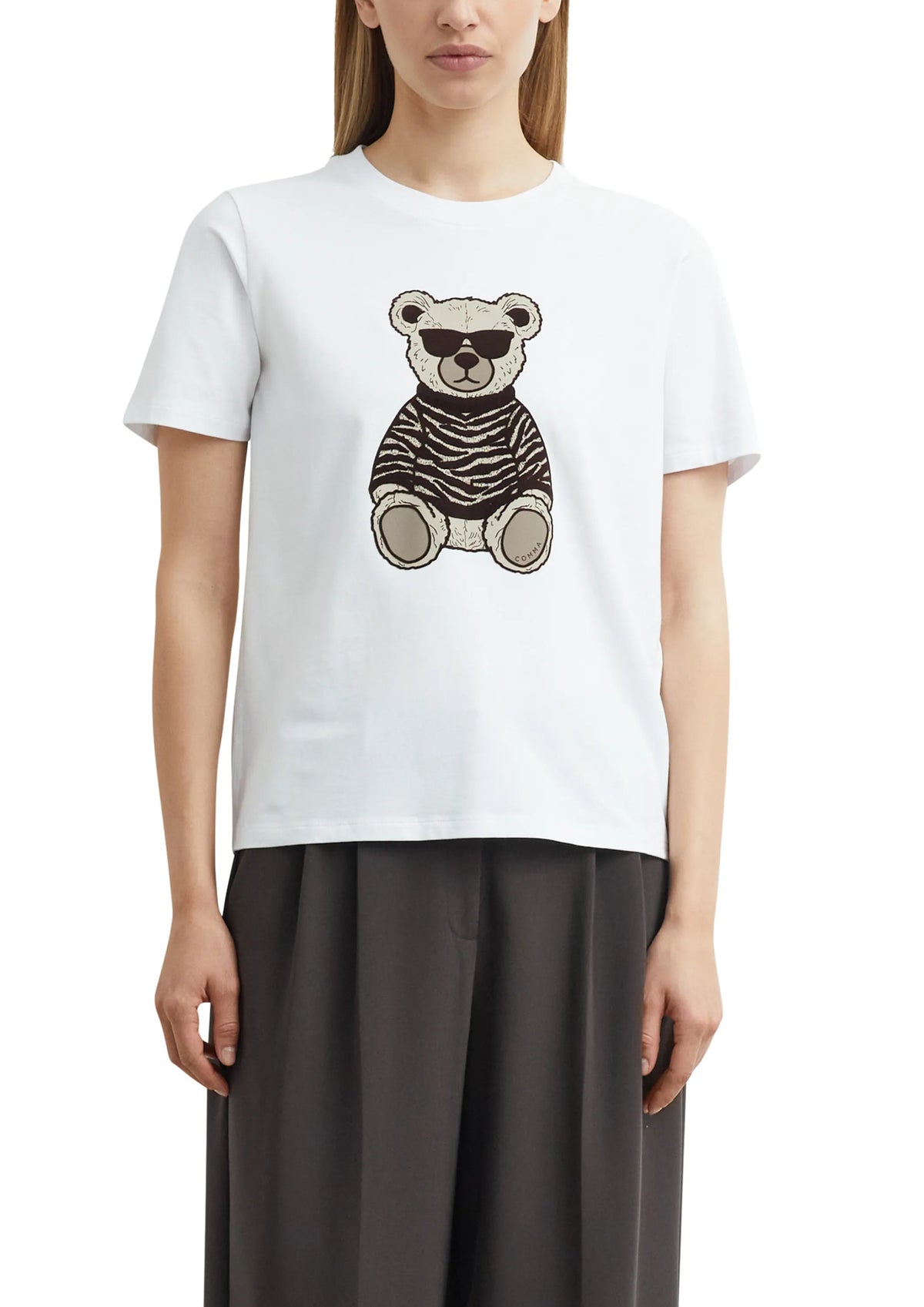 T-Shirt aus Baumwollmix