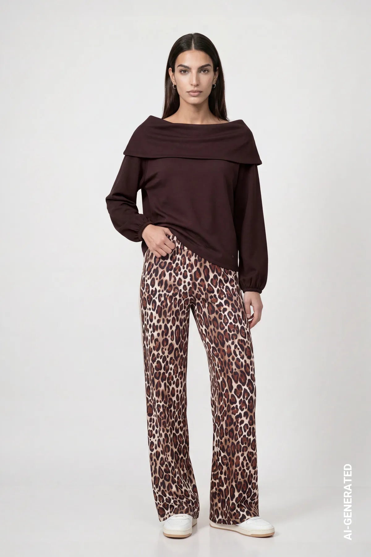 Strickpullover mit Carmen-Ausschnitt