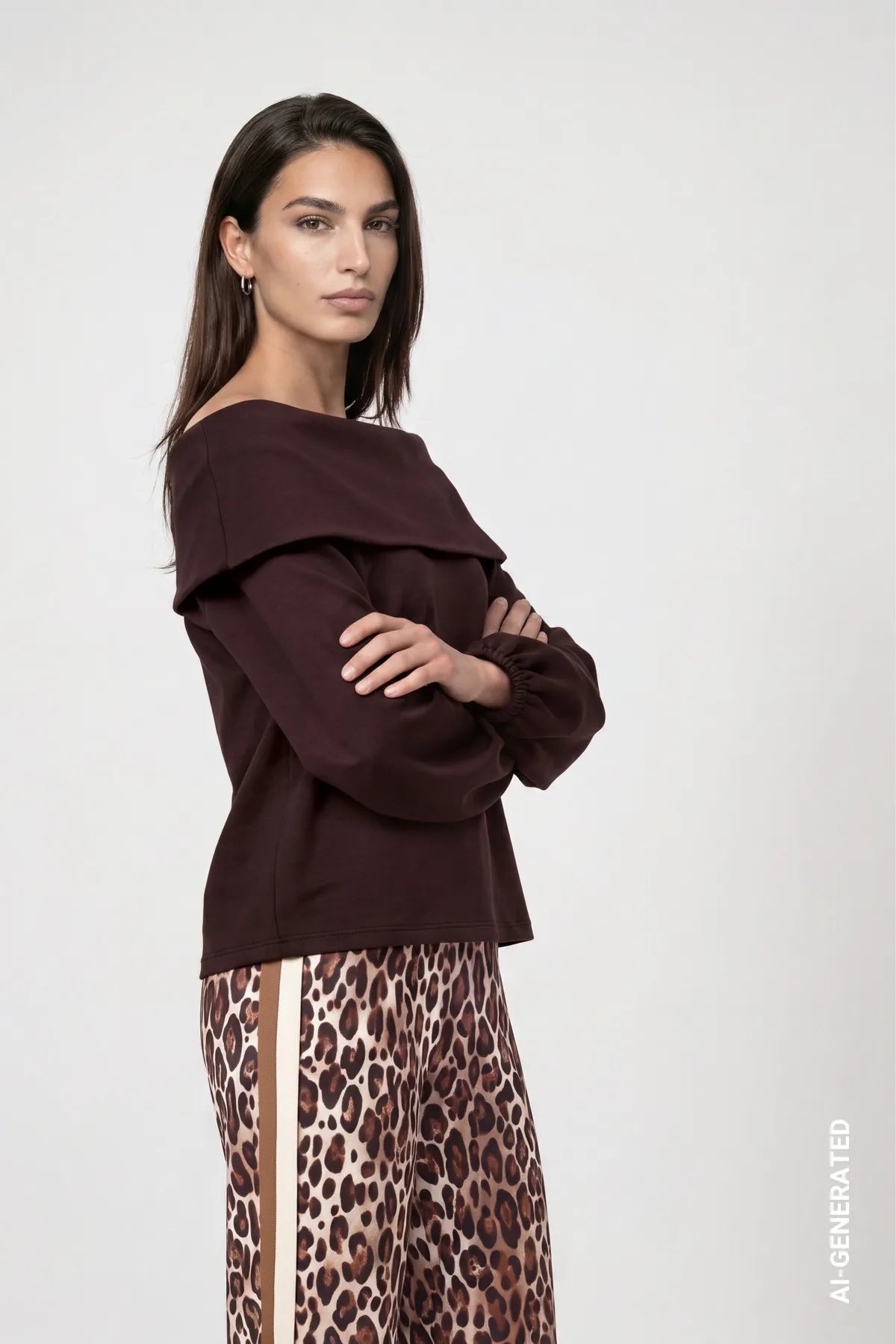 Strickpullover mit Carmen-Ausschnitt