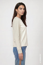 Langarmshirt aus Baumwolle