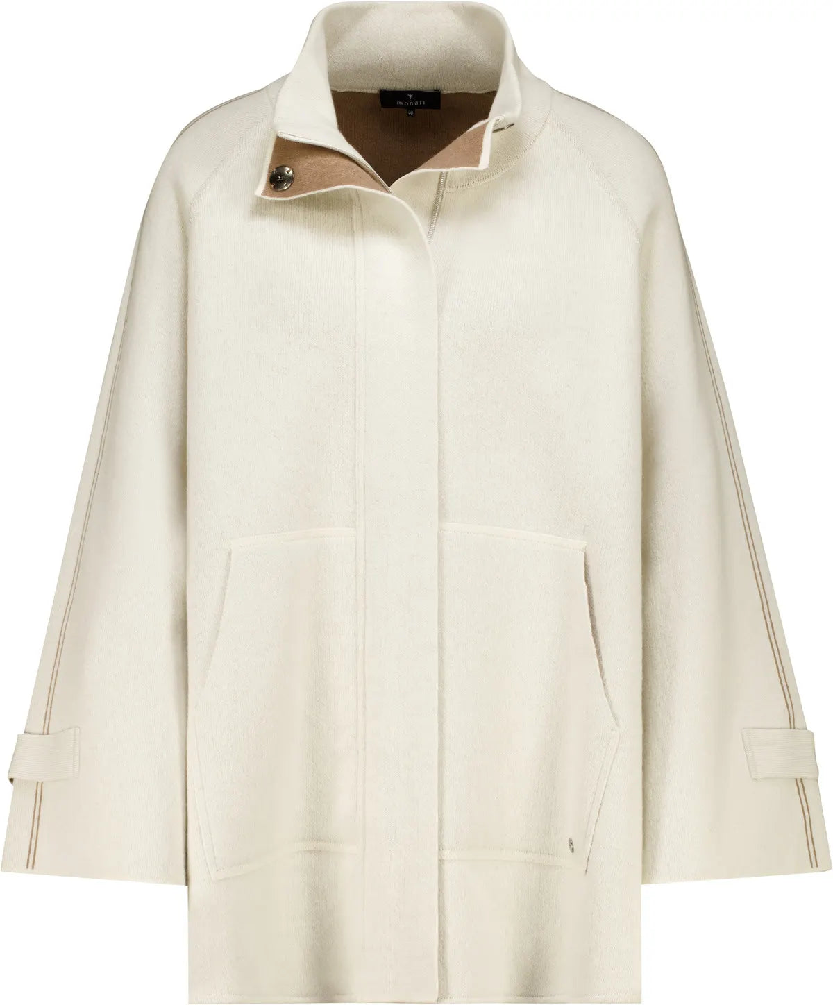 Strickjacke Doubleface