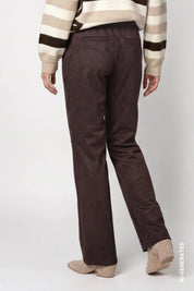Hose in Velours-Optik