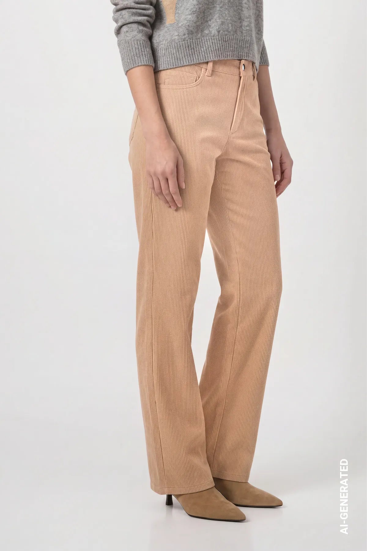 Cordhose Wide Leg