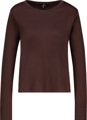 Langarmshirt aus Baumwolle