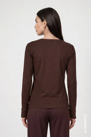 Langarmshirt aus Baumwolle
