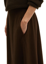 Flanellrock Midi aus Viskosemix