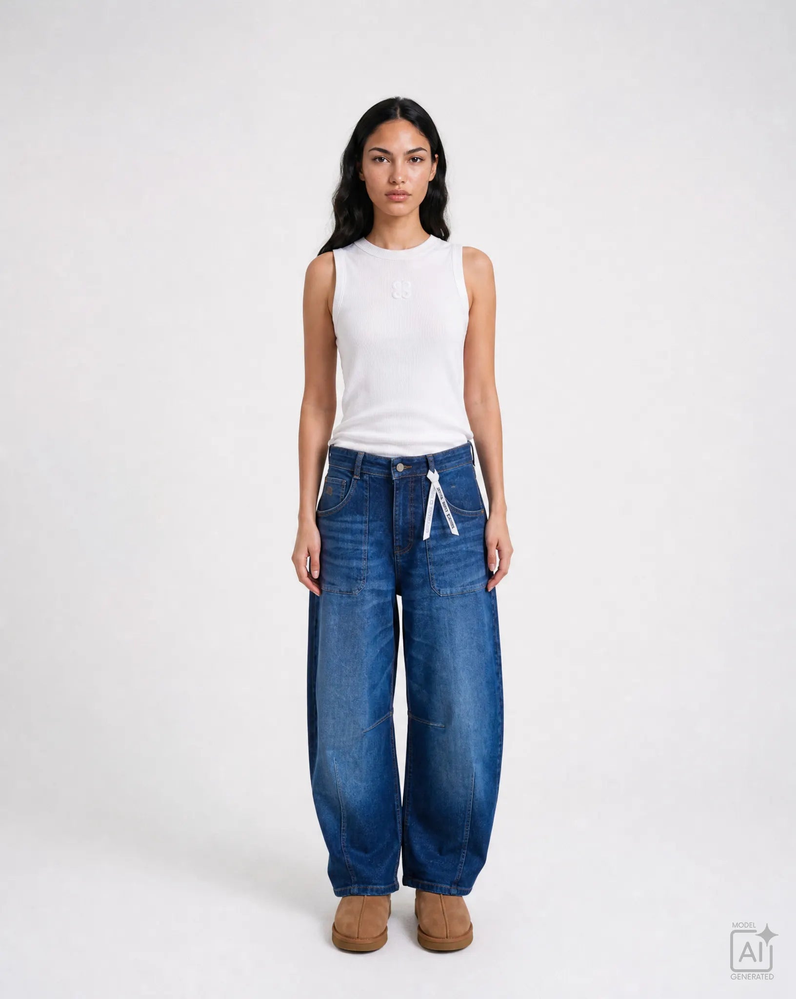 Jeans Barrel Fit