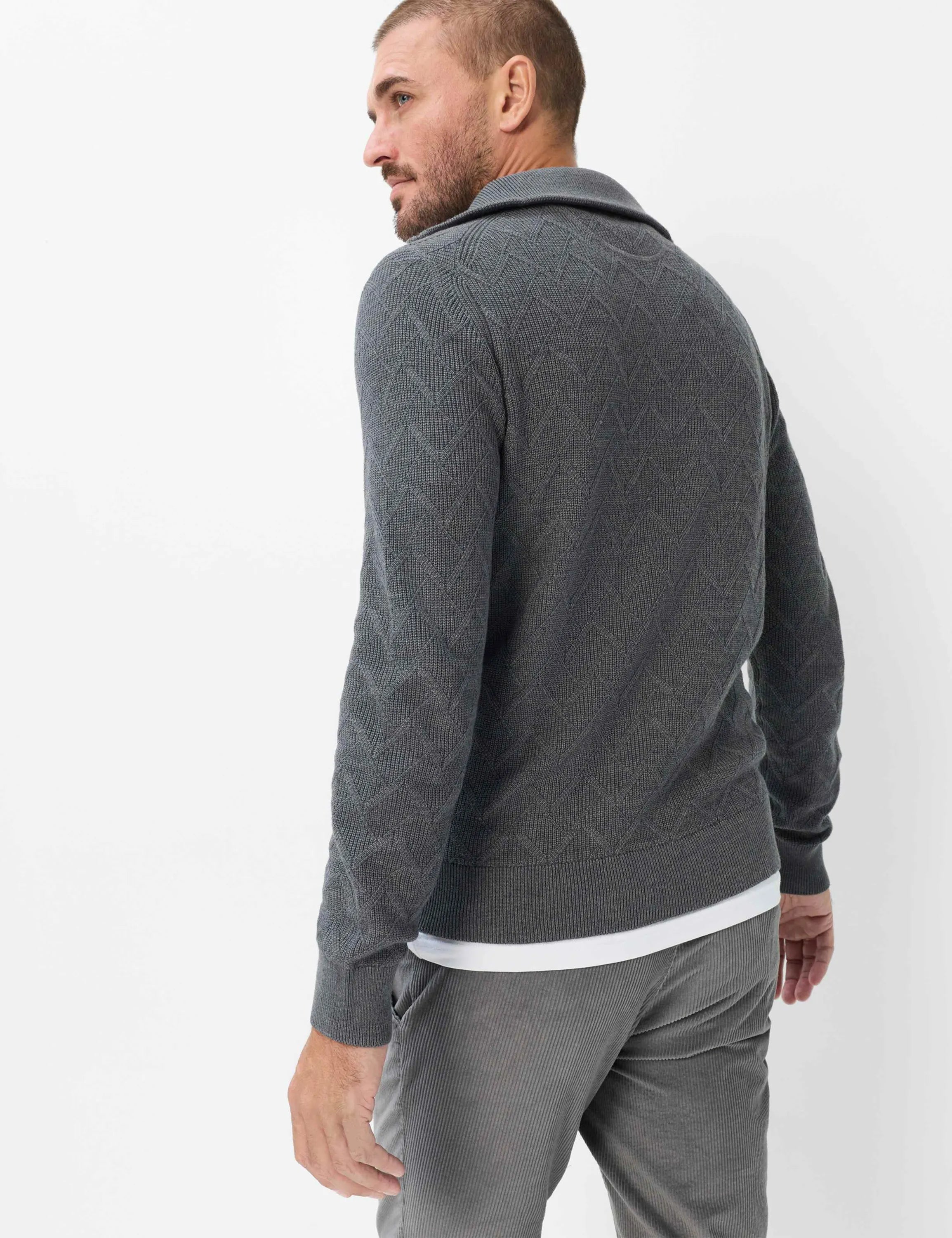 Strickpullover SÖREN aus Baumwollmix