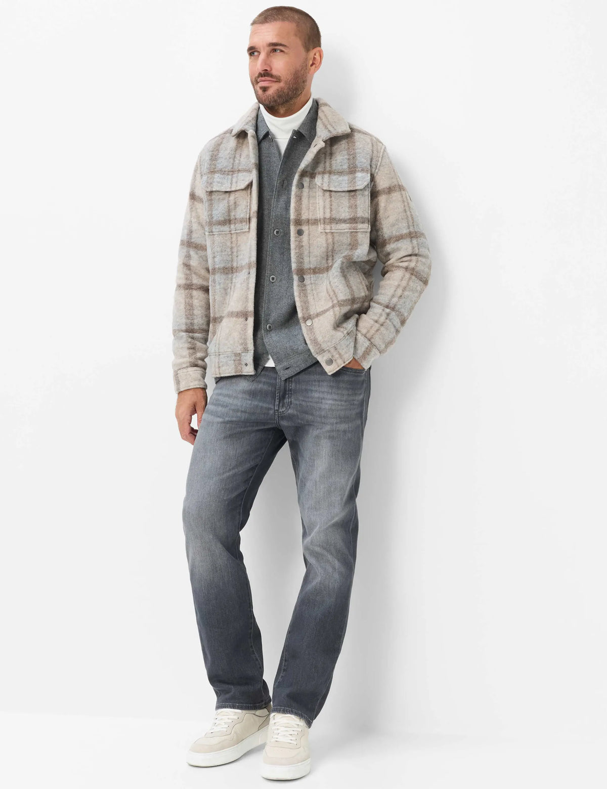 Overshirt SANTIAGO aus Wollmix