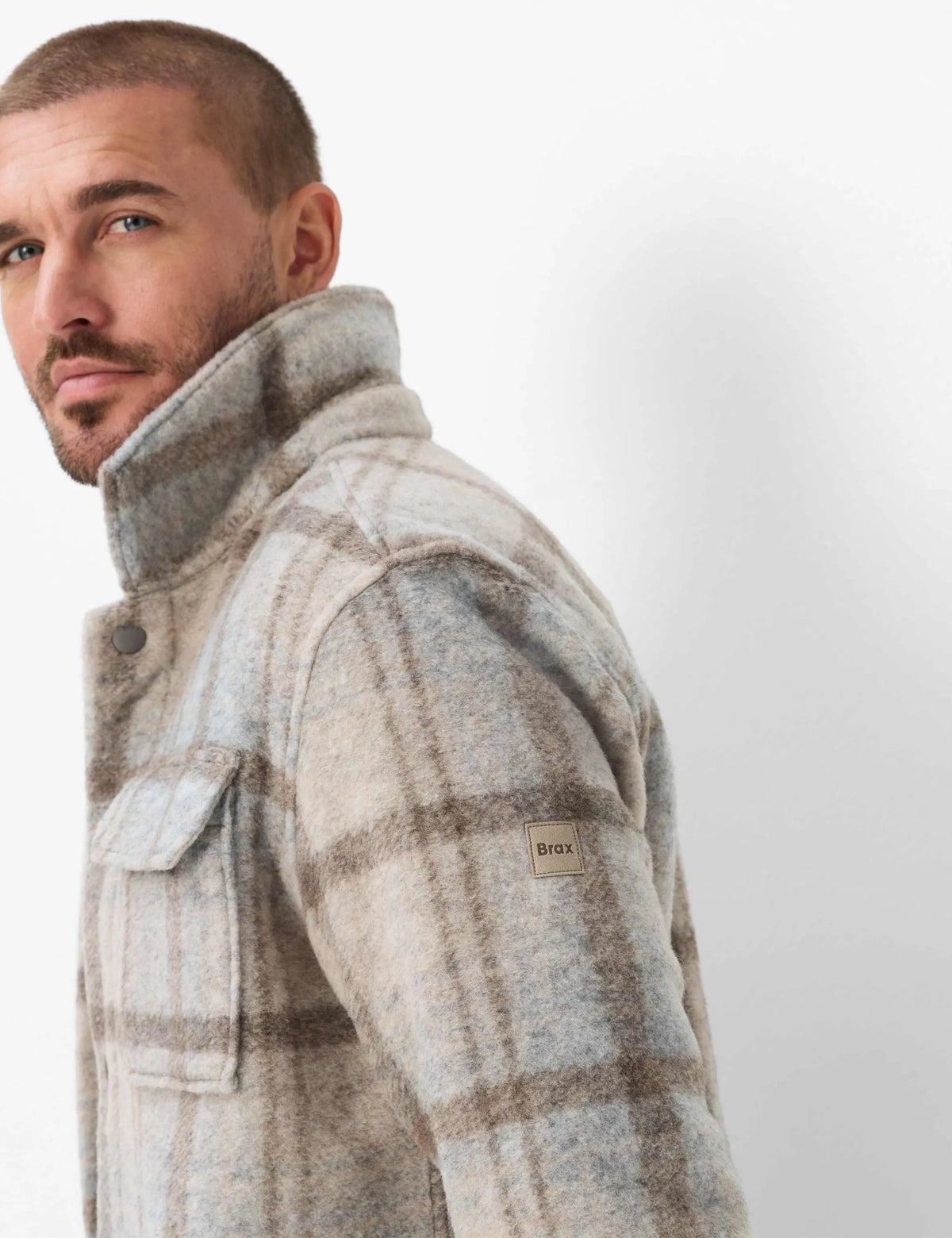 Overshirt SANTIAGO aus Wollmix