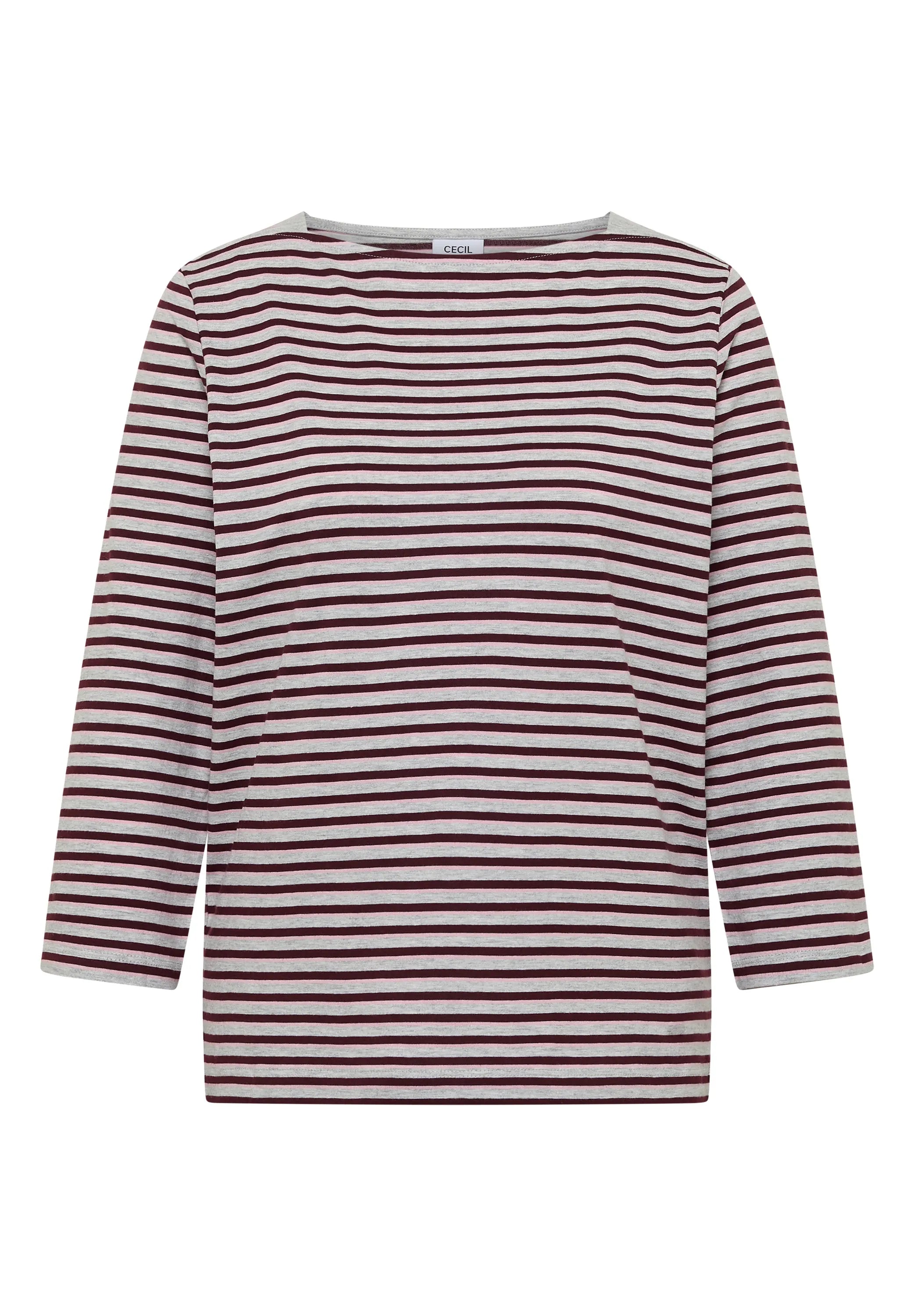 Langarmshirt gestreift