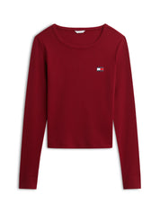 Langarmshirt aus Baumwollmix