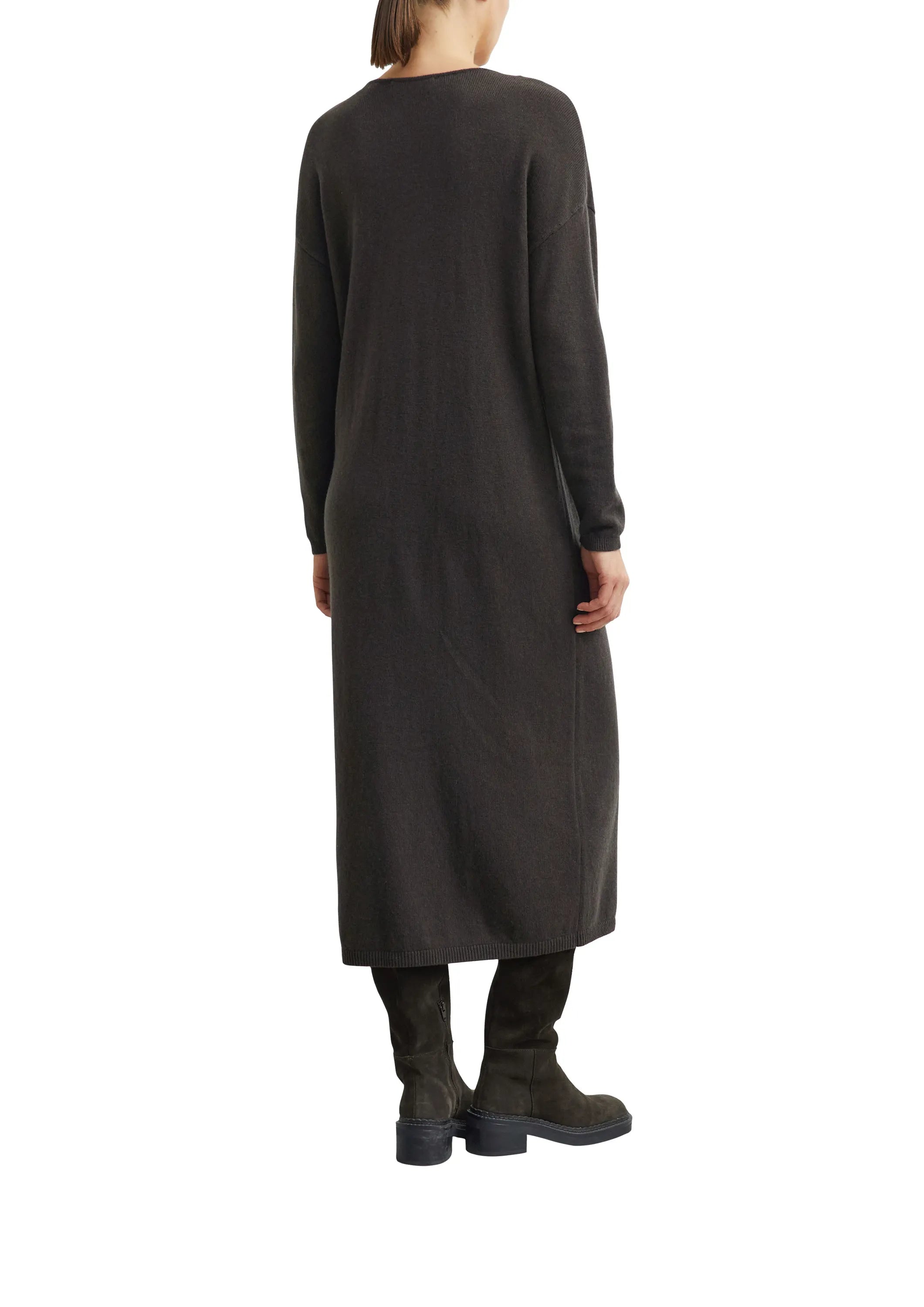 Strickkleid Midi aus Wollmix