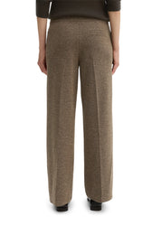 Tweed-Jerseyhose Relaxed Fit