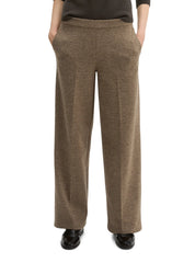 Tweed-Jerseyhose Relaxed Fit