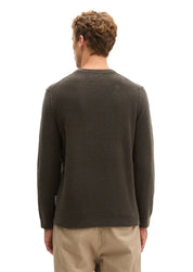 Bouclé-Strickullover Regular Fit