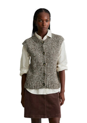 Ärmelloser Cardigan relaxed
