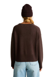 Merino-Strickpullover Oversize Fit