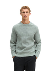 Strickpullover aus Schurwollmix