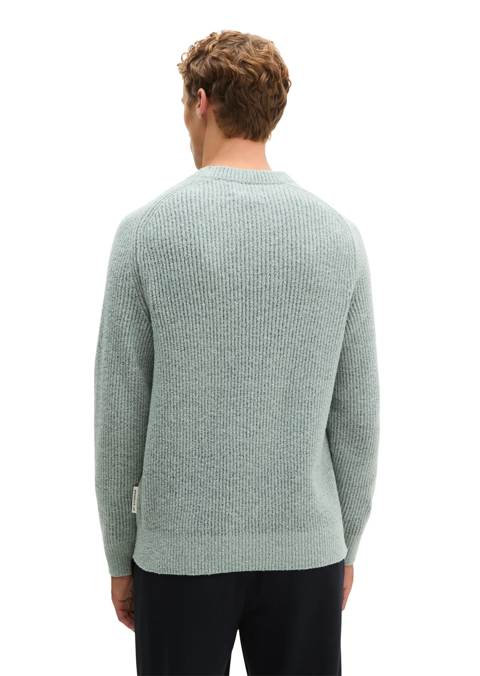 Strickpullover aus Schurwollmix