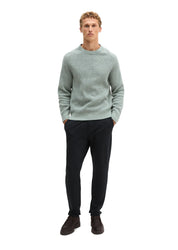 Strickpullover aus Schurwollmix