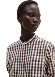 Bluse kariert im Regular-Fit