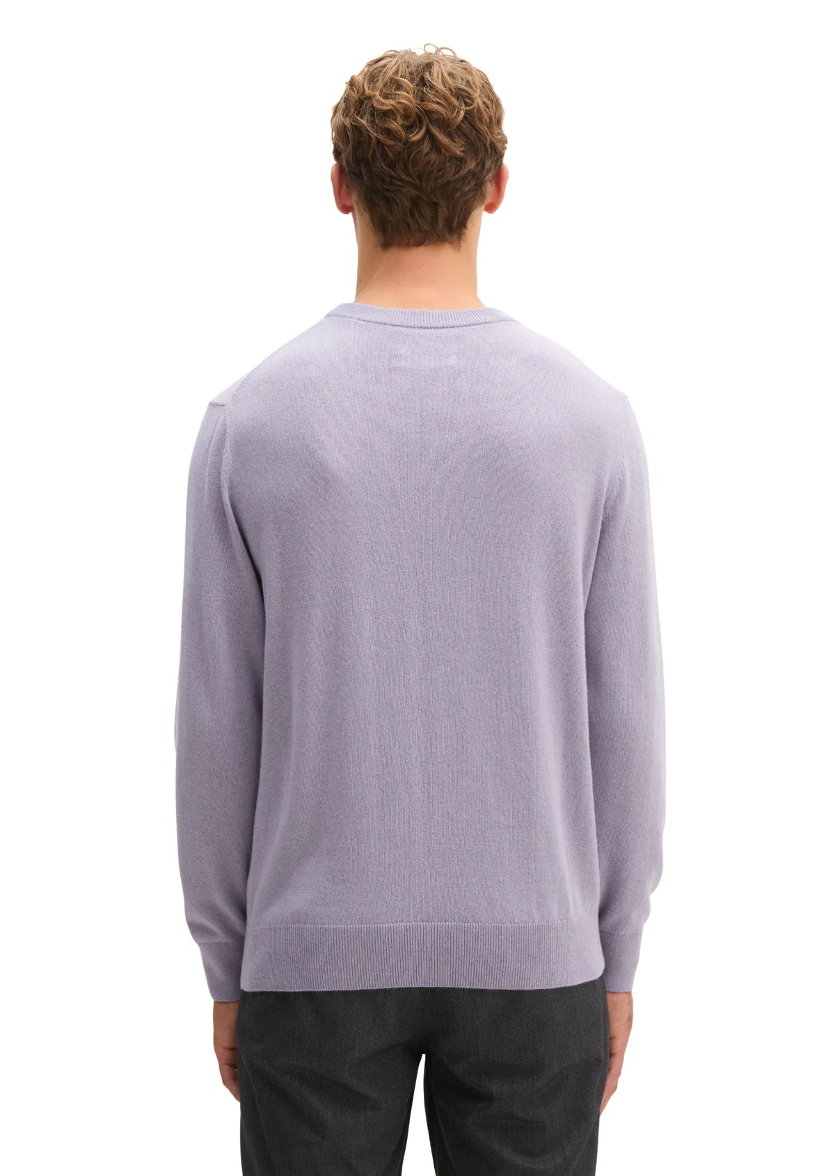 Strickpullover aus Schurwollmix
