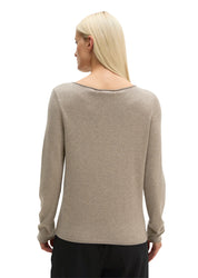 Strickpullover aus Schurwollmix